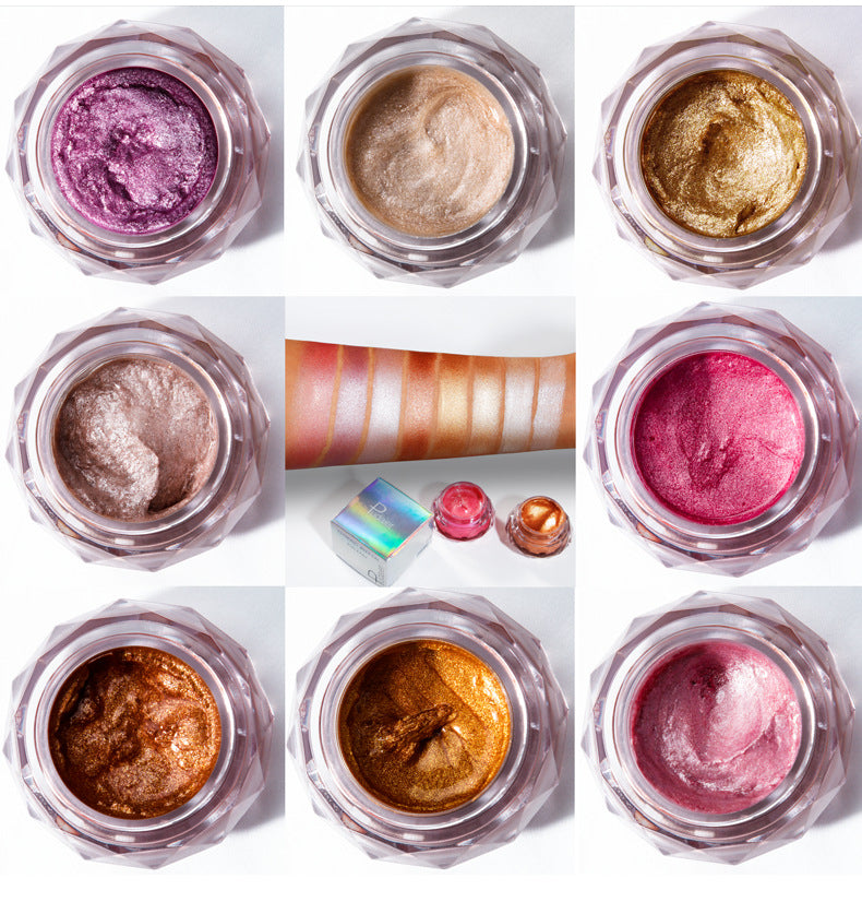 Face Highlighter Jelly Gel Mermaid Eyeshadow Glow Body Glitter Festival Makeup Iluminador Gold Liquid Highlighter Bronzer Face Highlighter Jelly Gel Mermaid Eyeshadow Glow Body Glitter Festival Makeup Iluminador Gold Liquid Highlighter Bronzer